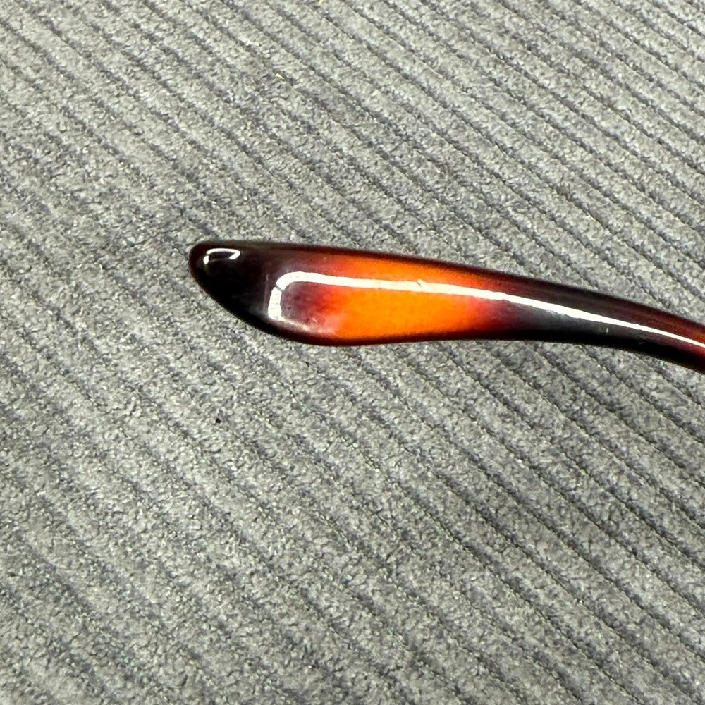Smith Optics Tortoise Shell Brown Gradient Lens Y2k Sunglasses Round Cat Eye - Picture 13 of 14